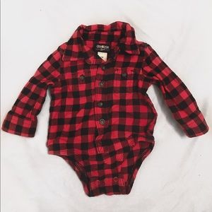 Plaid Baby Boy Onesie!♥️